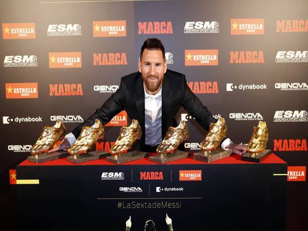 Cầu thủ giành nhiều giải chiếc giày vàng Châu Âu nhất