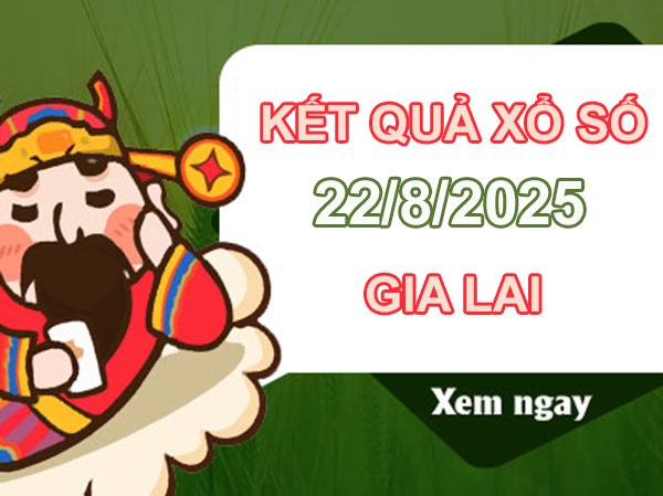 Thống kê KQXSGL 22/8/2025 lô 2 số khả năng về cao